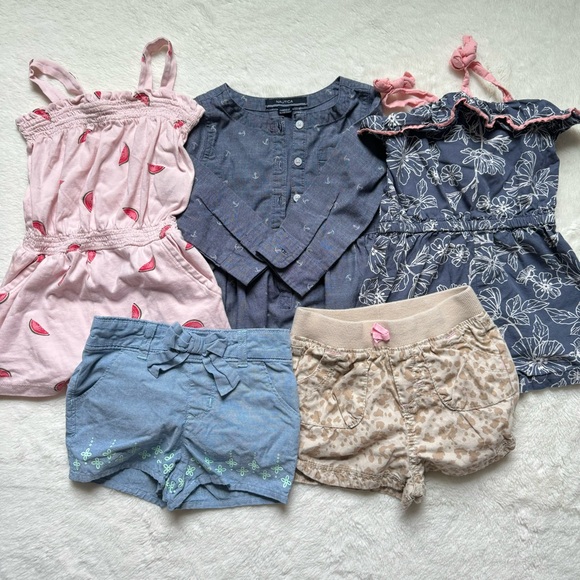 Other - Baby Summer Lot Size 18 Months Romper Dress Shorts‎